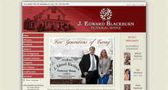 Desktop Screenshot of jedwardblackburnfh.com