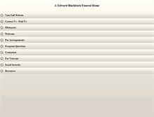 Tablet Screenshot of jedwardblackburnfh.com